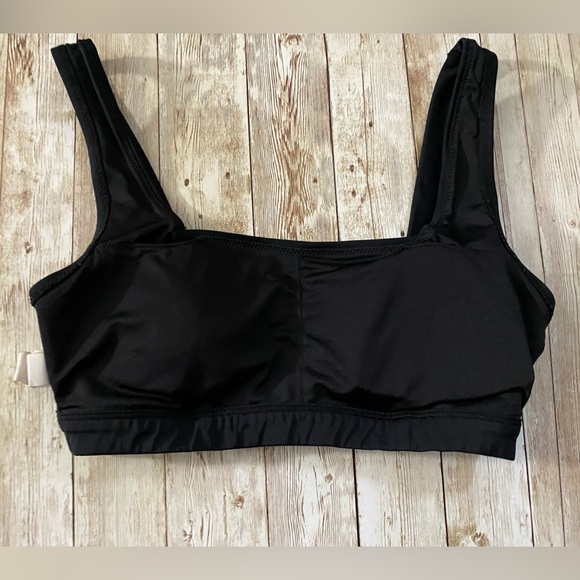 Old Navy Women’s Square-Neck Swim Top Black Small S 4-6 - Picture 10 of 15
